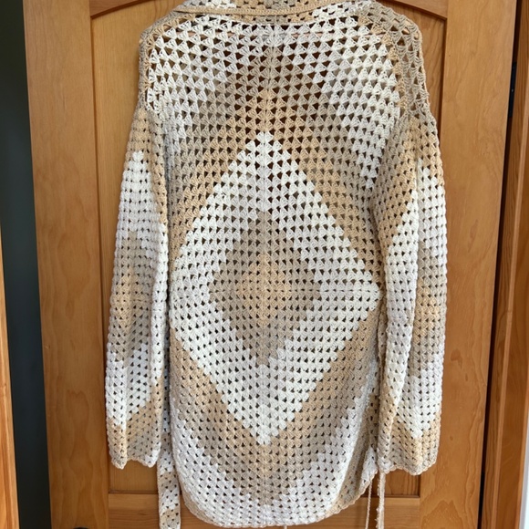 Chasing Unicorns Magic Carpet Crochet Coat - Picture 2 of 4